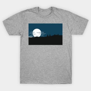 Ride into the moon T-Shirt